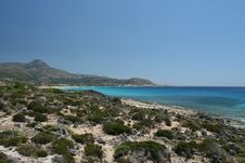 Exotic Coastal Landscape Royalty Free Stock Photography Exotic Coastal Landscape Royalty Free Stock Photography