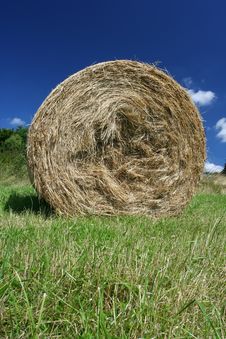 Hay Bale Royalty Free Stock Photography Hay Bale Royalty Free Stock Photography
