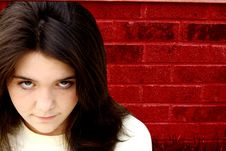 Teen Girl Depressed Stock Image Teen Girl Depressed Stock Image