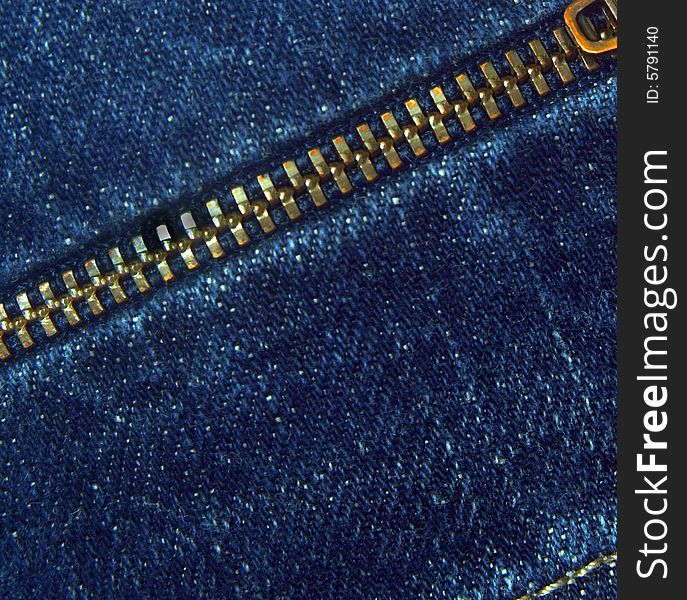 Jeans zipper