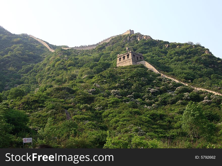 Great wall chinese china wonder