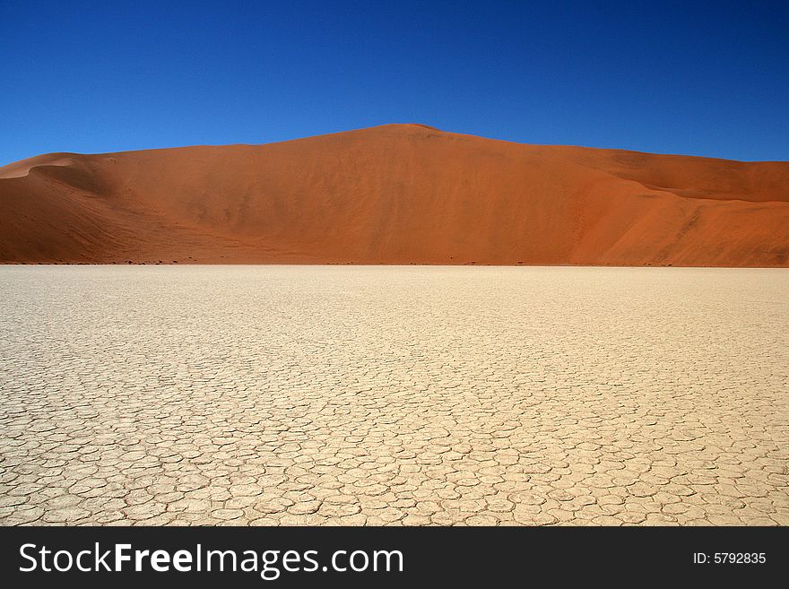Dead Vlei, Namib desert, Sossusvlei, Namibia. Dead Vlei, Namib desert, Sossusvlei, Namibia