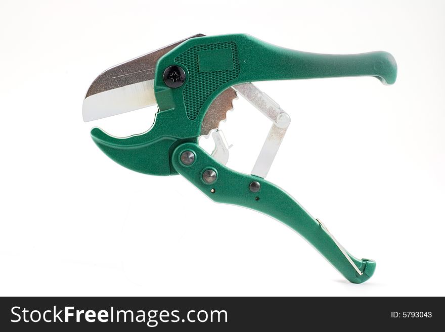 Isolated photo of a shears for cermet