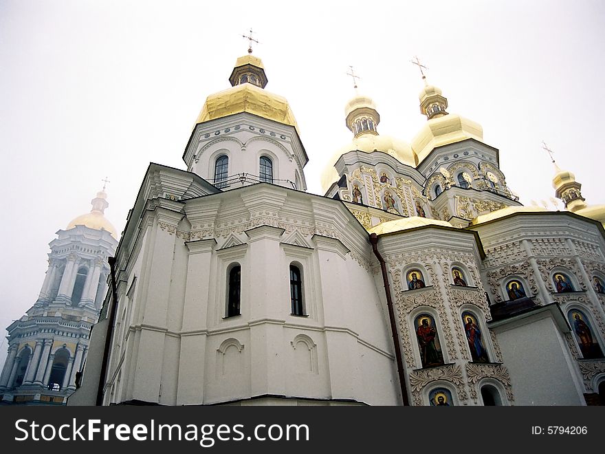 Uspenska church in Kyiv, Ukraine