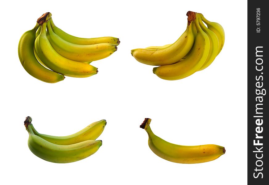 Banana  Included Clipping Path