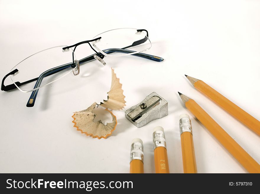 Pencils With Spectacles