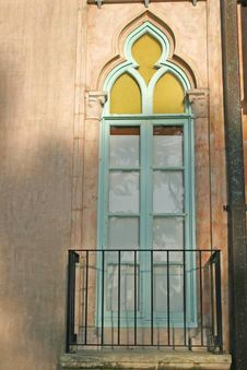 Window On Old Spanish Building Stock Images Window On Old Spanish Building Stock Images