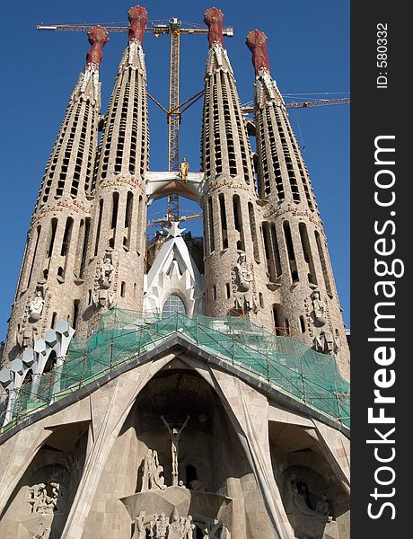 Sagrada Familia in barcelona