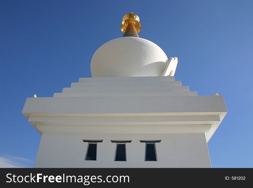 Mosque against a blue sky