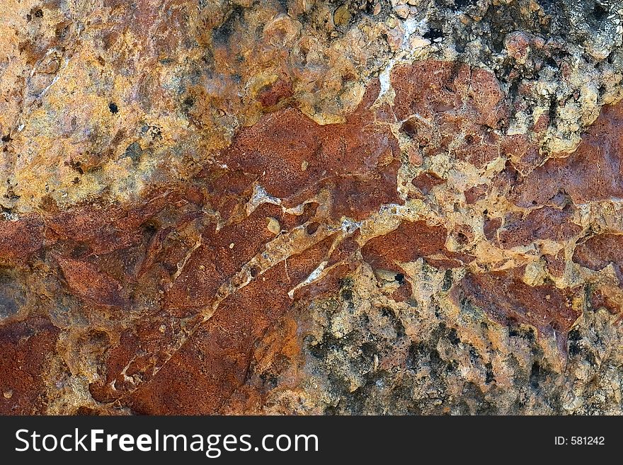 Stone texture close-up