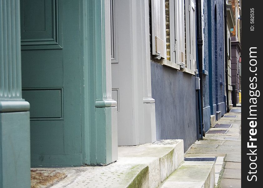 Terraced doorways. Terraced doorways.