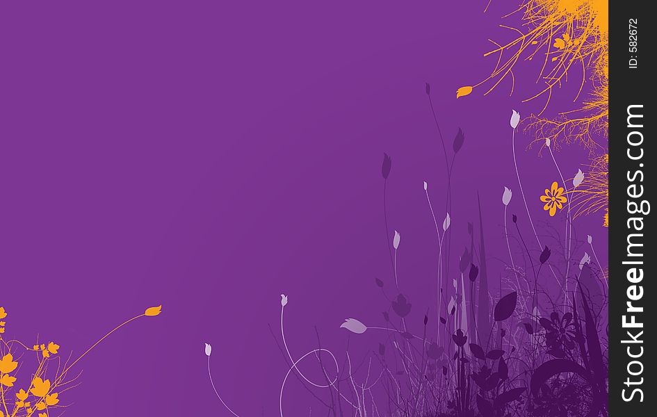 Purple Spring Background 2