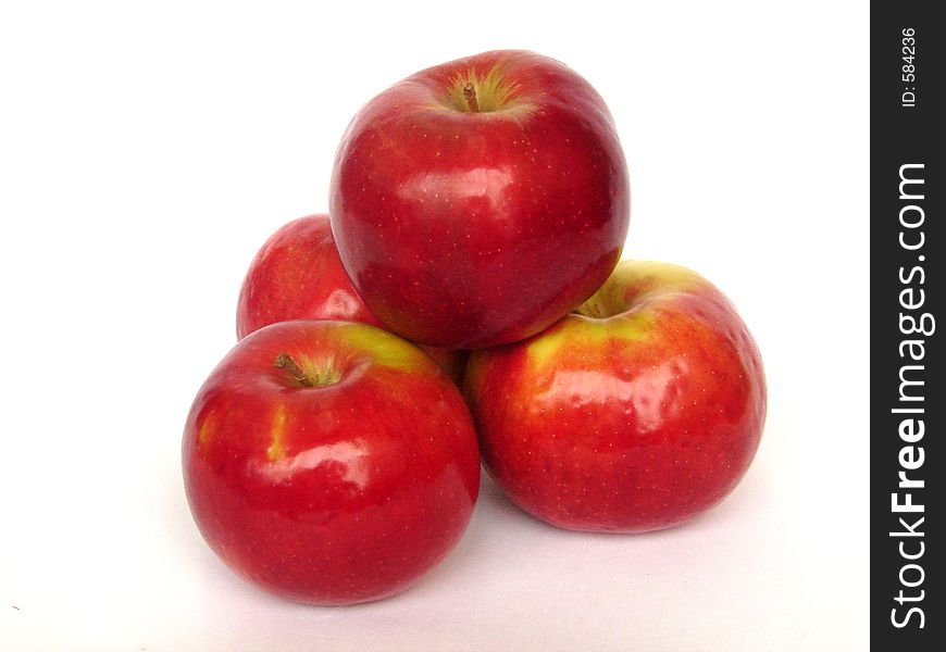 Red apples. Red apples