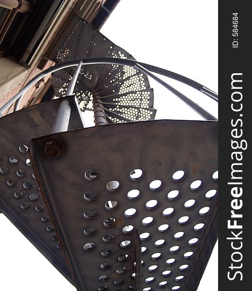 Spiral staircase at heidelberg