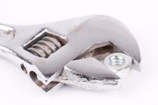 Adjustable Spanner Royalty Free Stock Images Adjustable Spanner Royalty Free Stock Images
