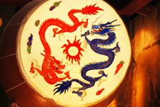 Dragon Drum Royalty Free Stock Photo Dragon Drum Royalty Free Stock Photo