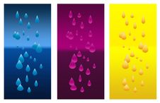 Rain Compositions Stock Photo Rain Compositions Stock Photo