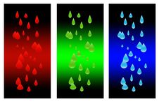 Rain Compositions Dark Version Stock Photo Rain Compositions Dark Version Stock Photo