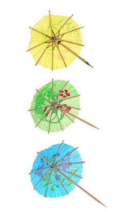 Cocktail Umbrellas Stock Photos Cocktail Umbrellas Stock Photos