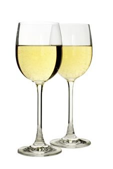 Two Glasses Of Wine Stock Images Two Glasses Of Wine Stock Images