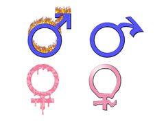 Disfunction Sex Symbol Royalty Free Stock Images