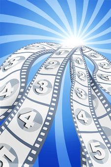 Movie Items On Background Royalty Free Stock Image Movie Items On Background Royalty Free Stock Image