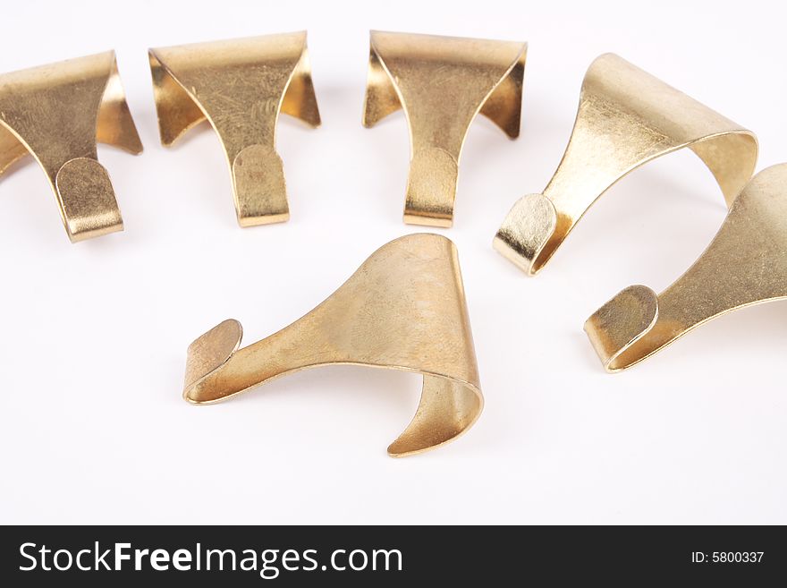 Brass Molding picture frame hooks