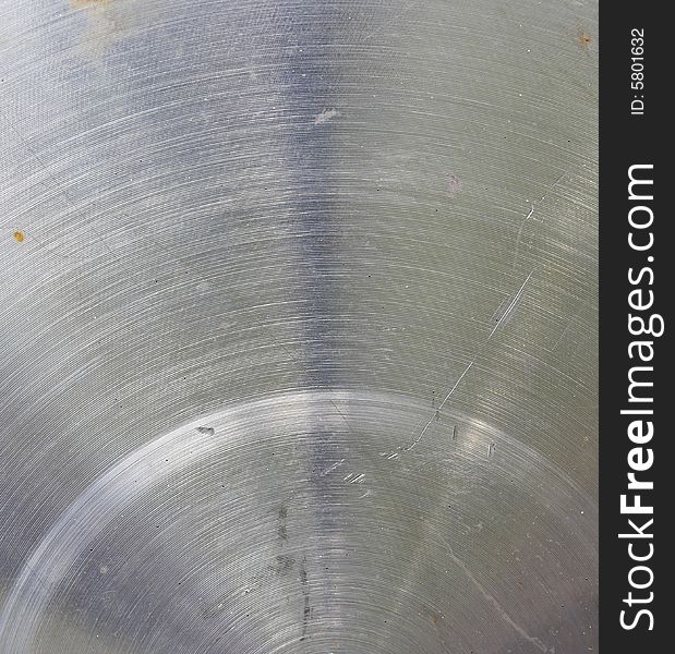 A close up picture of metal pipe. A close up picture of metal pipe
