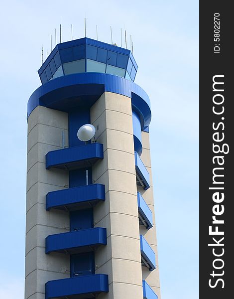 Vivid details on an FAA control tower