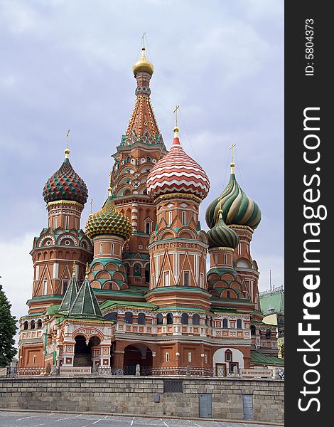 St. Basil Cathedral (Moscow,  Red Square, Europe). St. Basil Cathedral (Moscow,  Red Square, Europe)