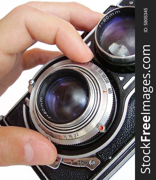 Vintage Camera Focusing