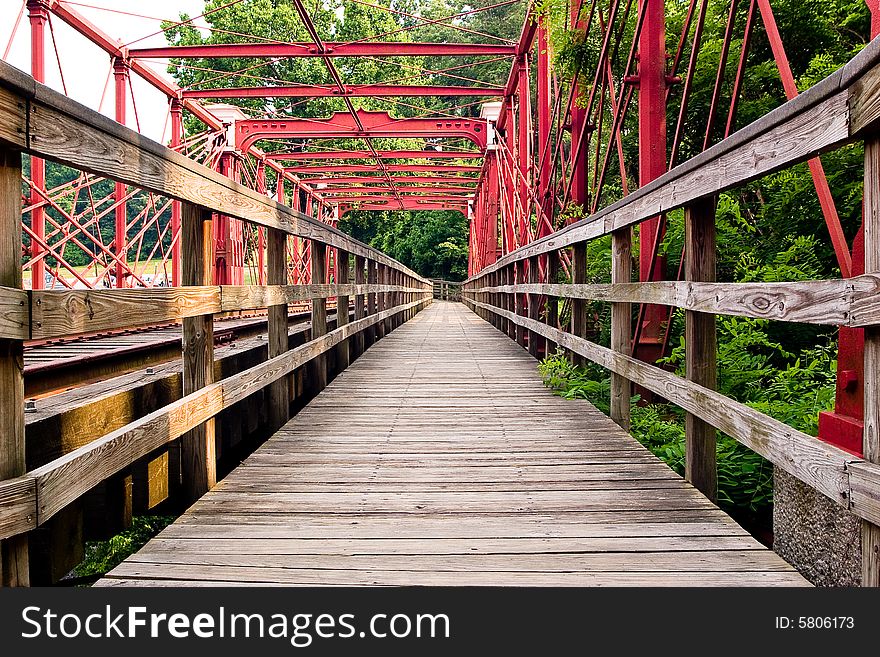 The Last Bollman Truss Railroad Bridge