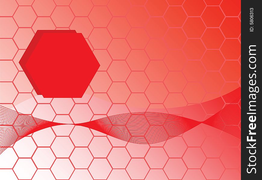 Hexagons Background