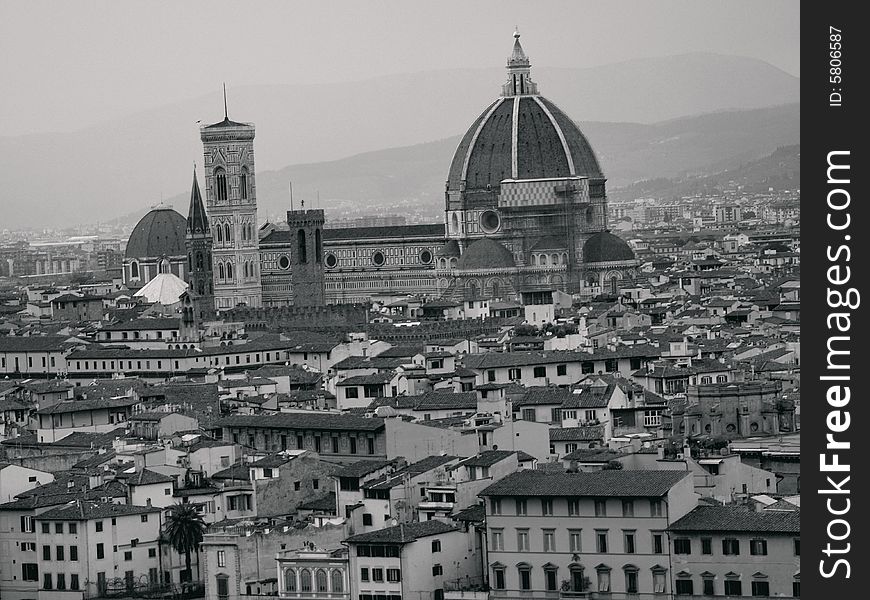 Monochrome of Florence