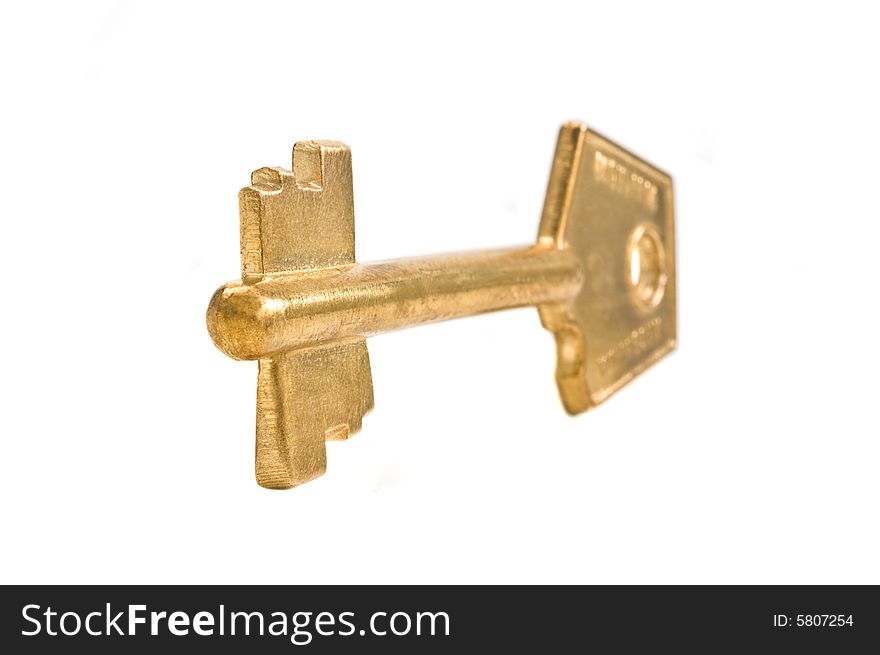 Bronze Key Close Up