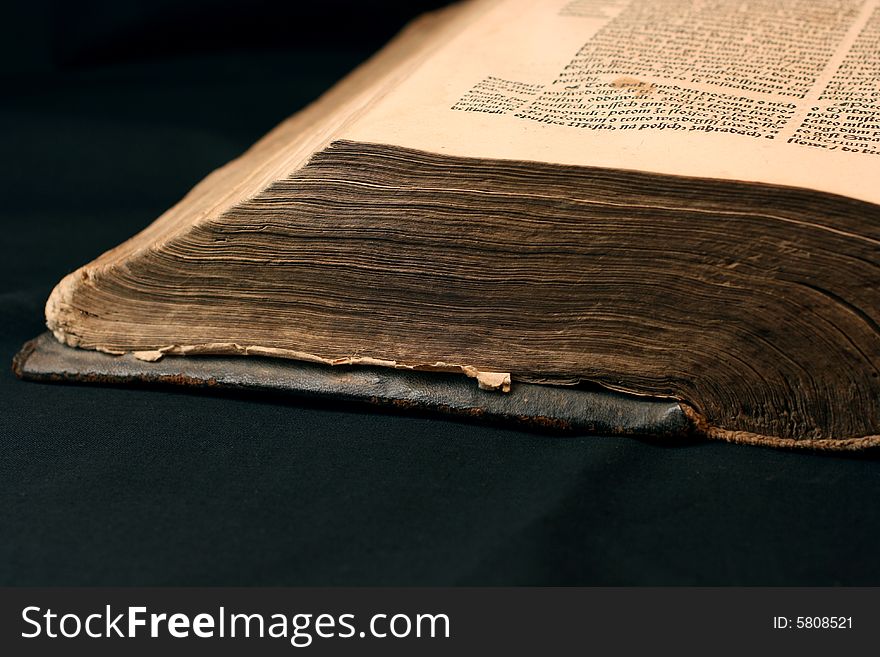 Image of old book from 16th Century. Image of old book from 16th Century
