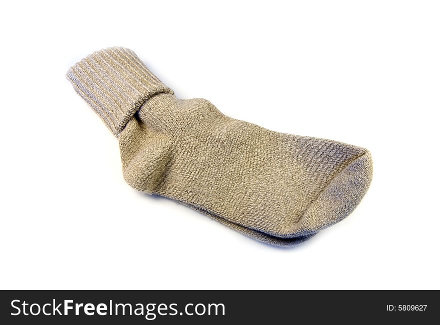 A photograph of dress socks against a white background