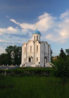 The Old Orthodox Church In Sunset Royalty Free Stock Images The Old Orthodox Church In Sunset Royalty Free Stock Images