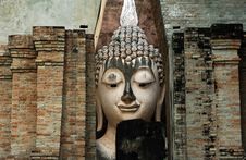 Thailand, Sukhothai: Phra Atchana At Wat Si Chum Royalty Free Stock Photography Thailand, Sukhothai: Phra Atchana At Wat Si Chum Royalty Free Stock Photography