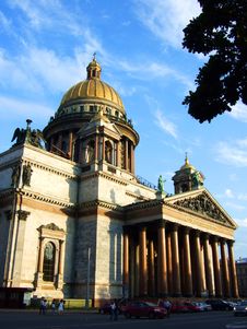 Cathedral In St.-Petersburg. Royalty Free Stock Images Cathedral In St.-Petersburg. Royalty Free Stock Images