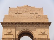 India Gate At New Delhi Royalty Free Stock Photos India Gate At New Delhi Royalty Free Stock Photos