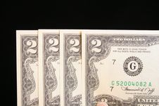 Two Dollar Bill Stock Images Two Dollar Bill Stock Images
