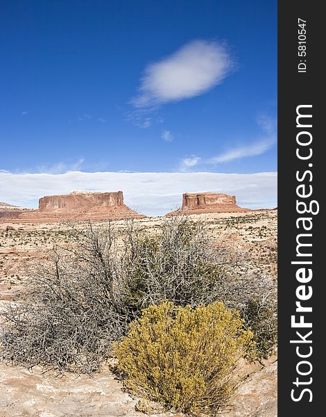 Cloud Over Canyonlands National Park