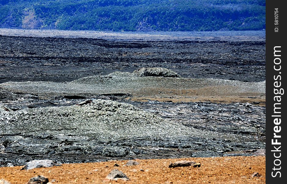 Abstract View of Volcano National Park on the Big Island Hawaii. Abstract View of Volcano National Park on the Big Island Hawaii