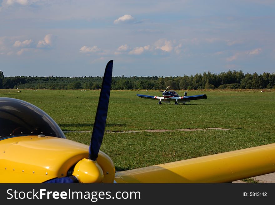 Ultralight Zenair with engine Subaru