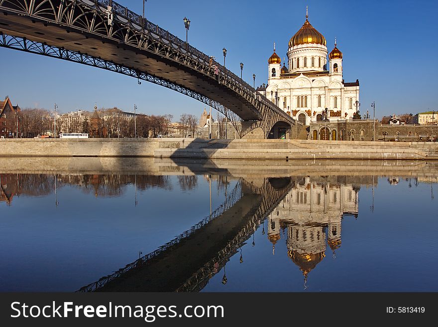 The Cathedral Of Christ The Savior In Moscow