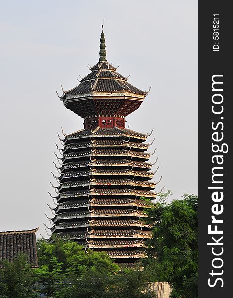 Stupa, ancient building for buddha