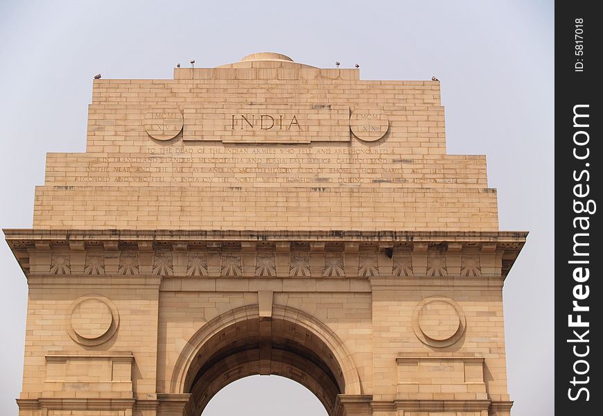 India Gate at New Delhi