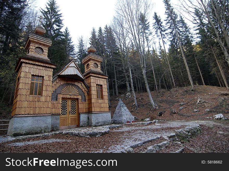 In Slovenian national park there is a Russian chapel built for Russian soldiers, prisoners that were building a street over highest Slovenian mountain pass in First world war