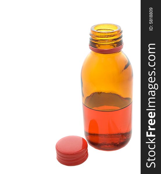 Small Bottle With Drug